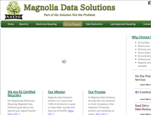 Tablet Screenshot of magnoliadatasolutions.com